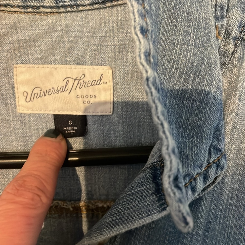 Universal Thread denim romper - Picture 3 of 3